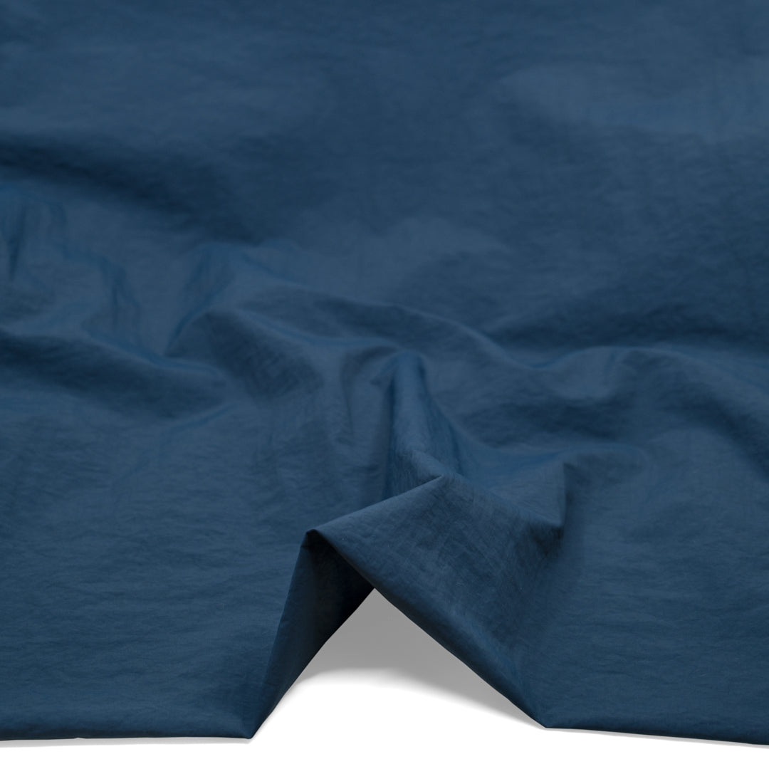 Lightweight Water Resistant Nylon Taslon - Ocean | Blackbird Fabrics