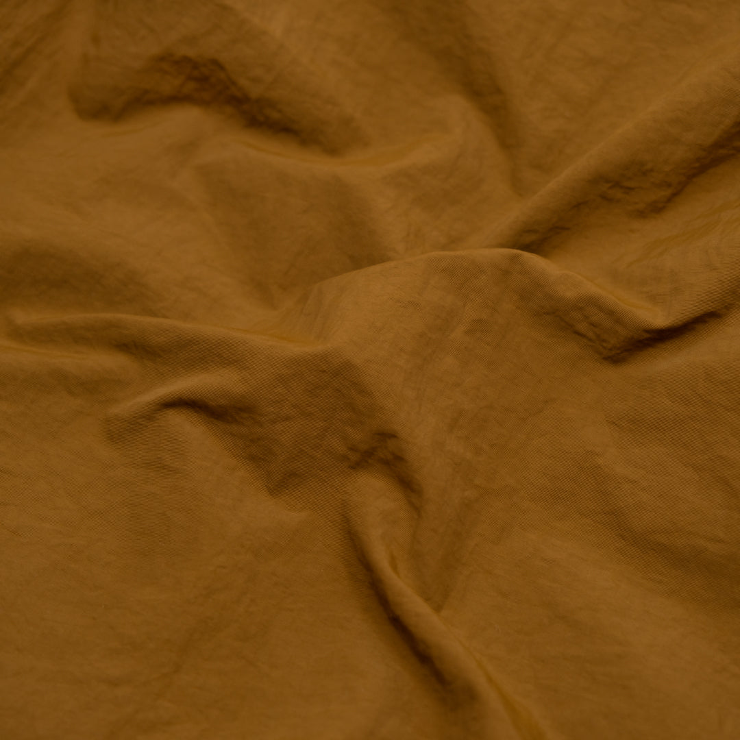Lightweight Water Resistant Nylon Taslon - Teak | Blackbird Fabrics