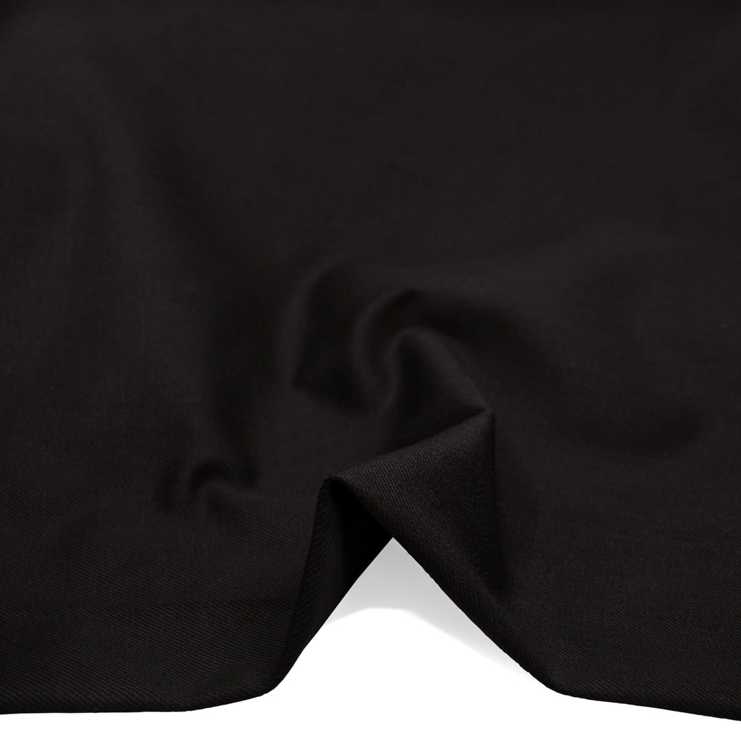 11oz Premium Bull Denim - Black | Blackbird Fabrics