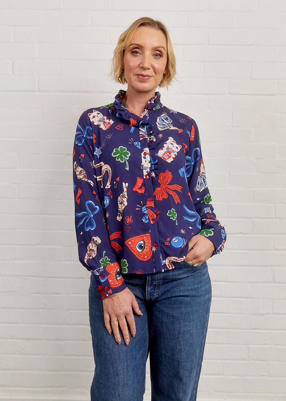 Carnation Blouse - Fabric Godmother - PDF Download