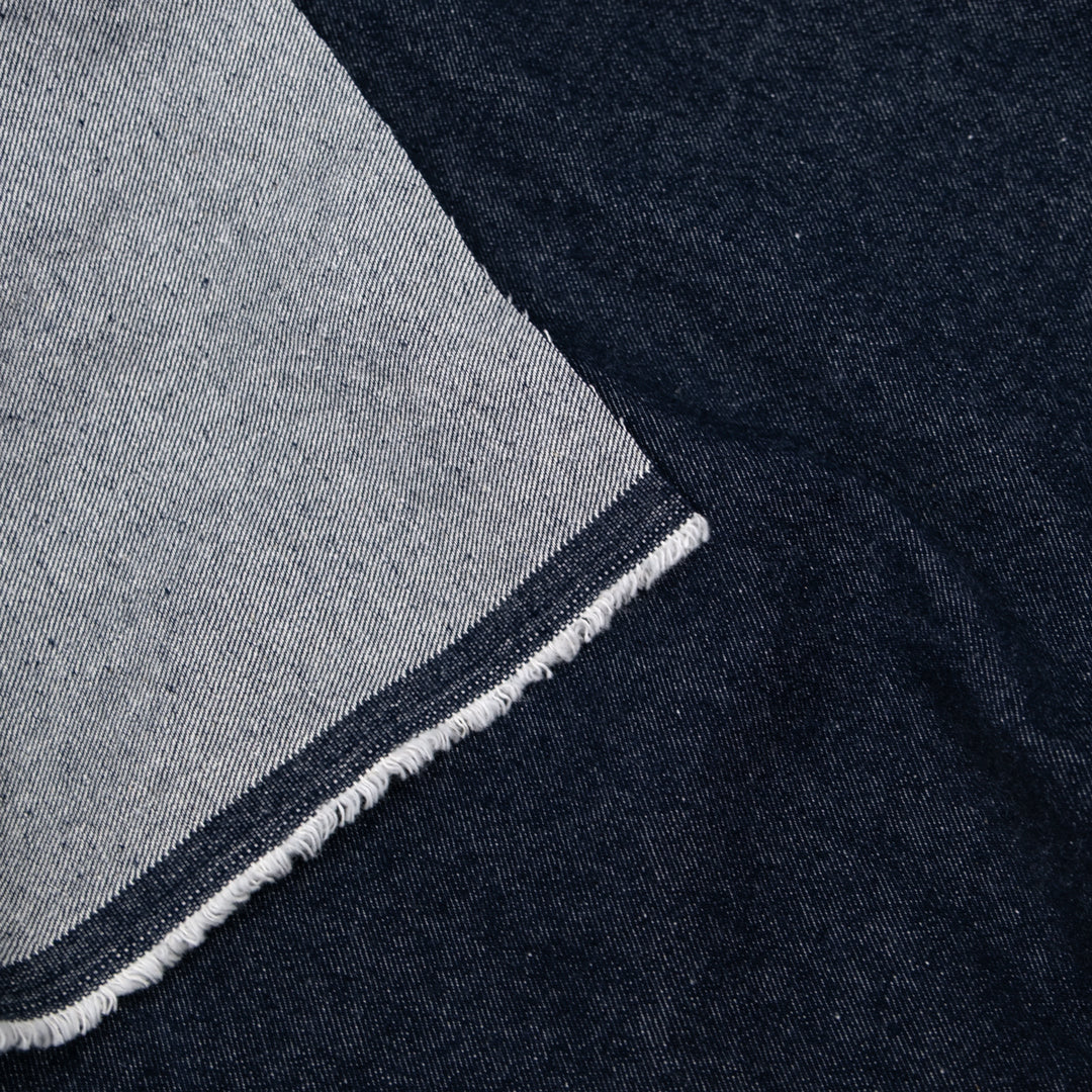 10.5oz Stonewashed Denim - Deep Indigo | Blackbird Fabrics