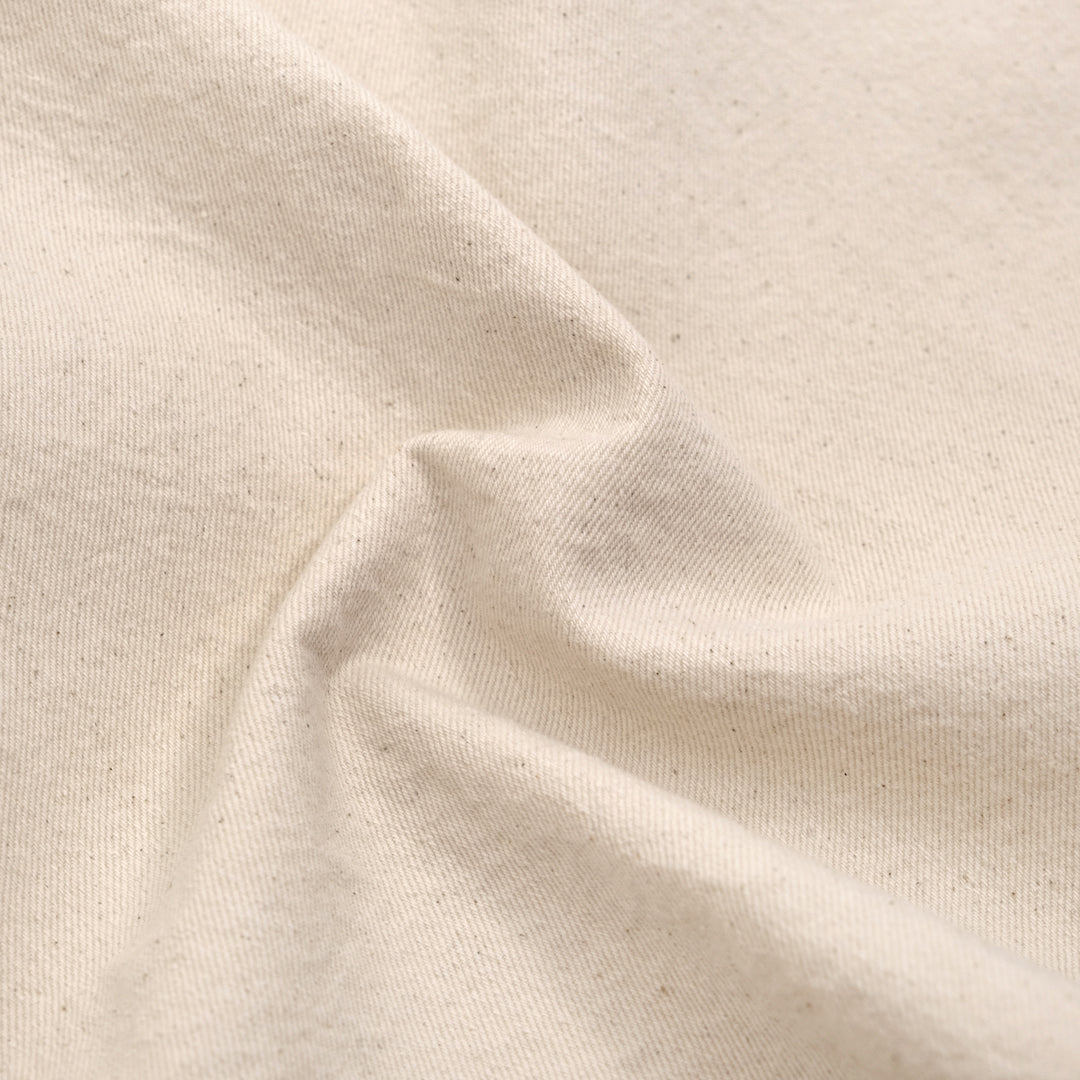 10.5oz Stonewashed Denim - Natural | Blackbird Fabrics