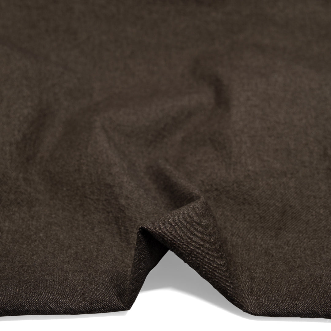 9oz Stonewashed Denim - Russet | Blackbird Fabrics
