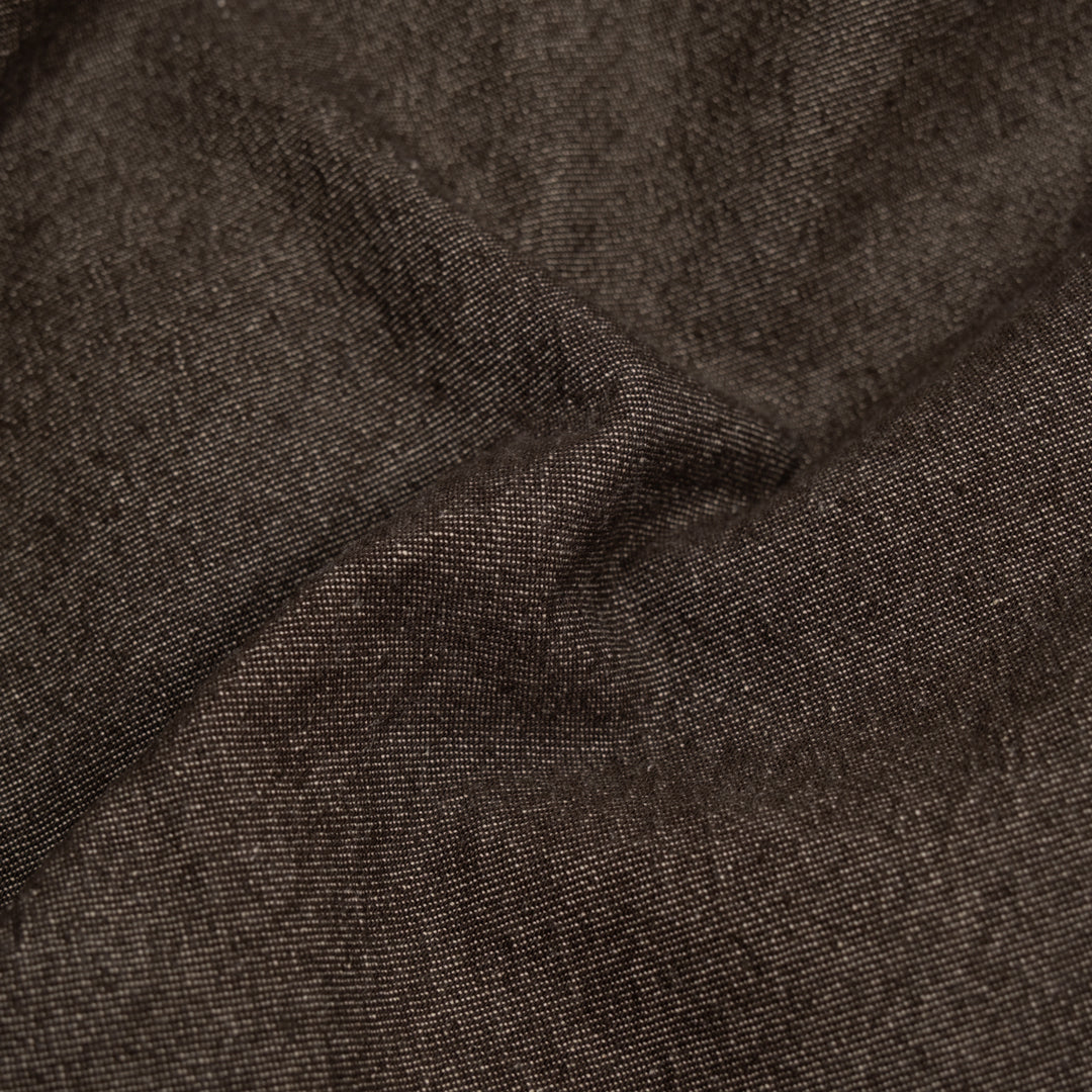 9oz Stonewashed Denim - Russet | Blackbird Fabrics