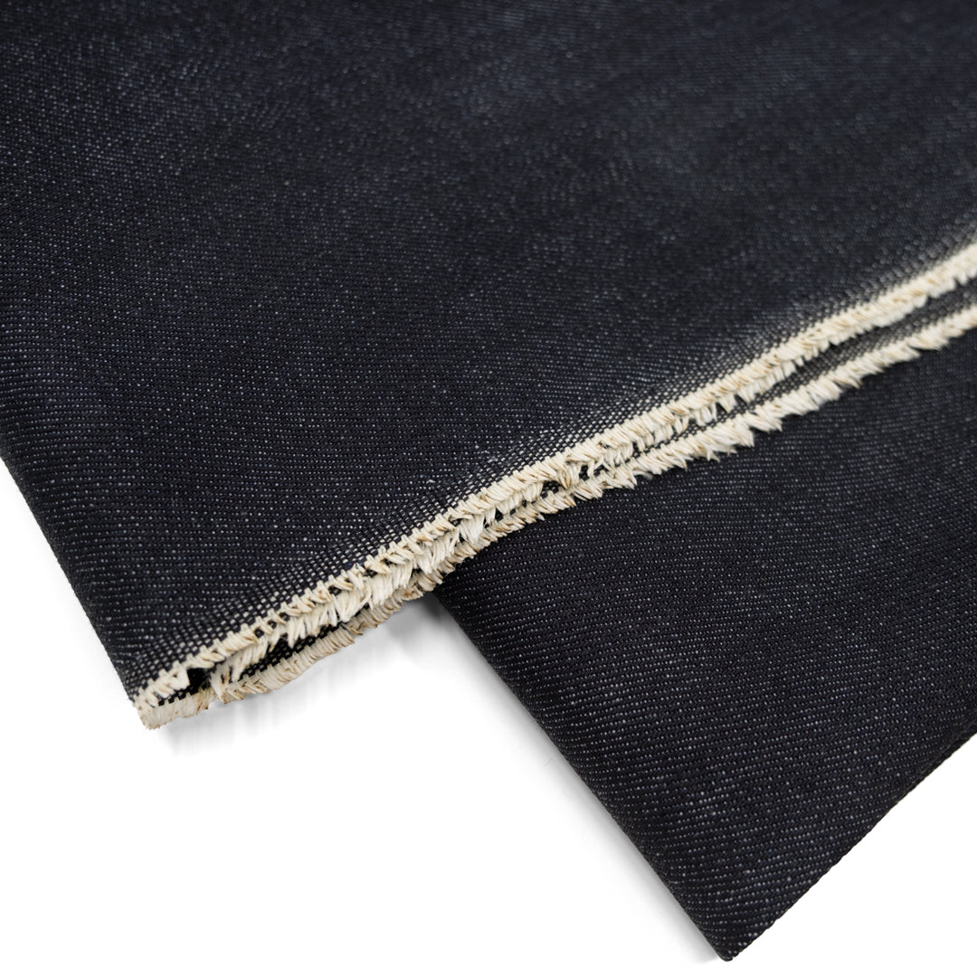 11.5oz Japanese Non-Stretch Denim - Deep Indigo | Blackbird Fabrics