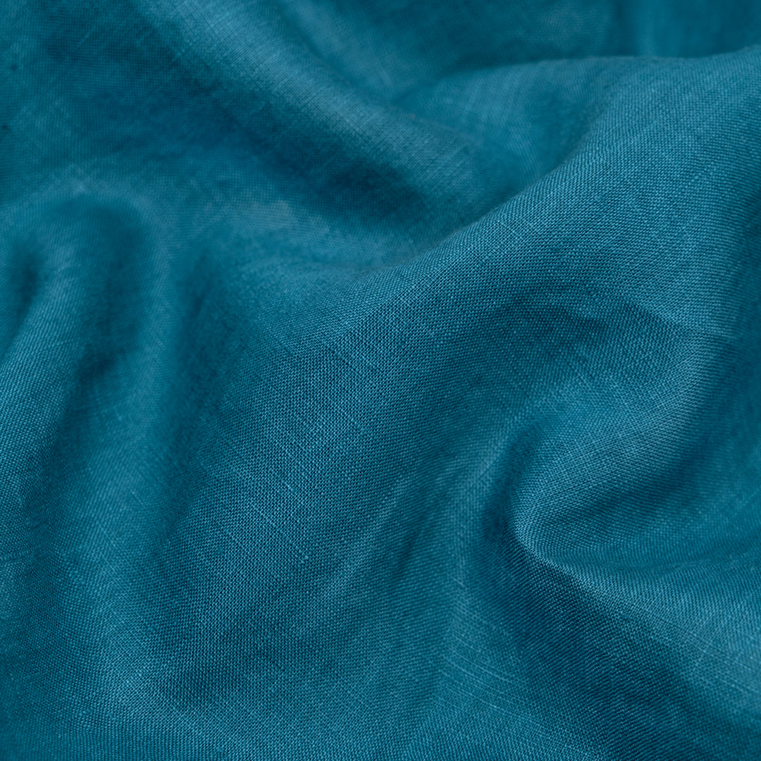 Breezy Lightweight Linen - Harbour | Blackbird Fabrics