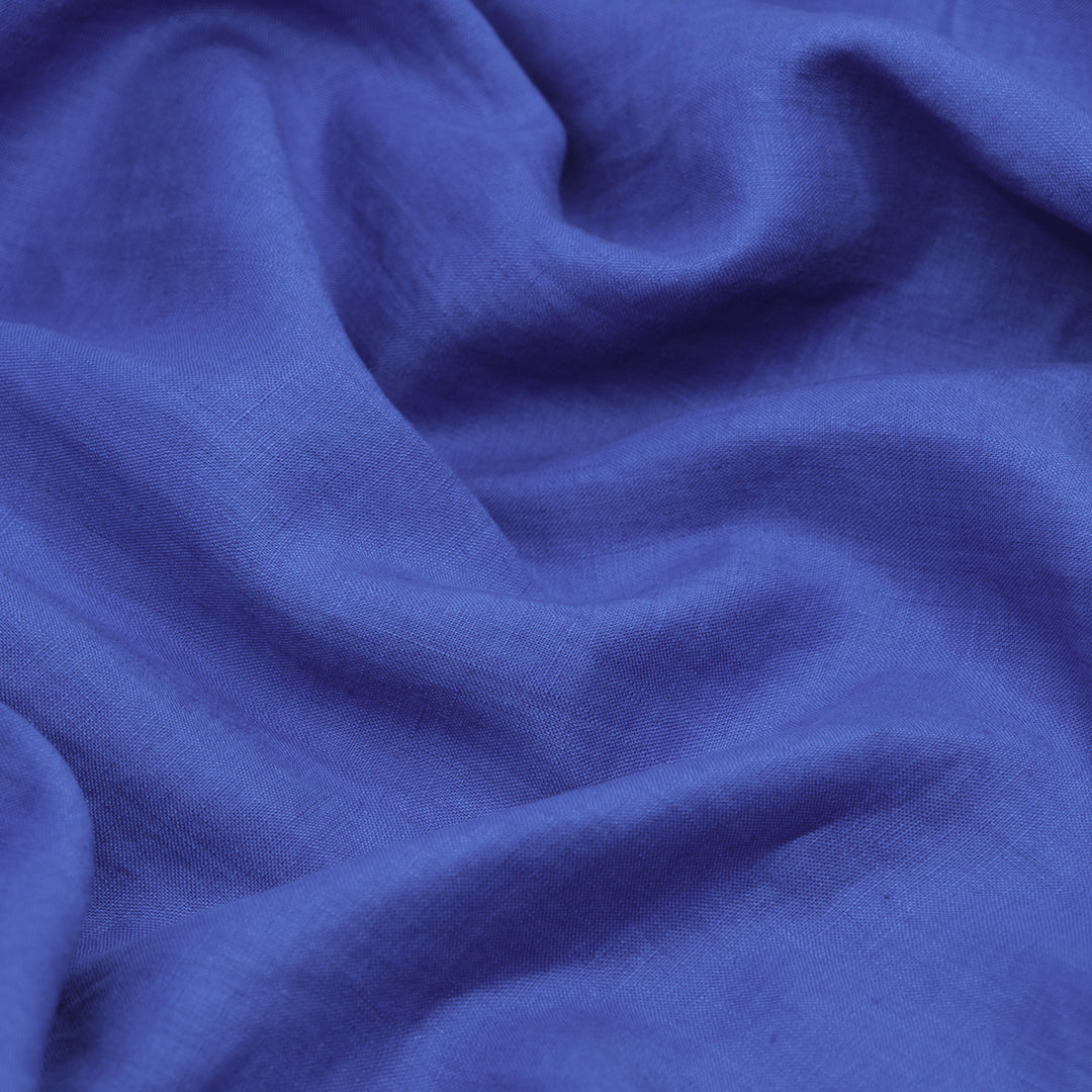 Breezy Lightweight Linen - Lapis | Blackbird Fabrics