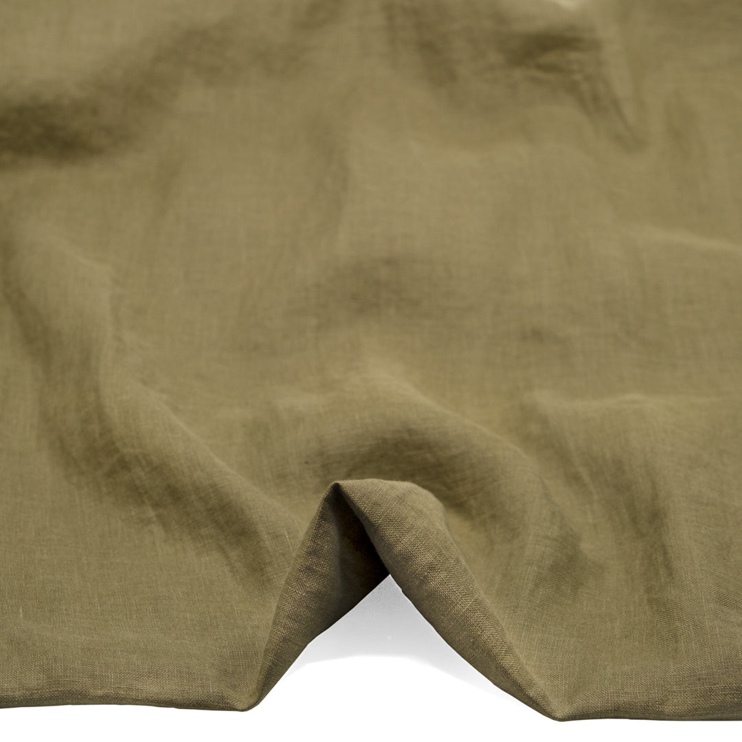 Breezy Lightweight Linen - Thyme | Blackbird Fabrics
