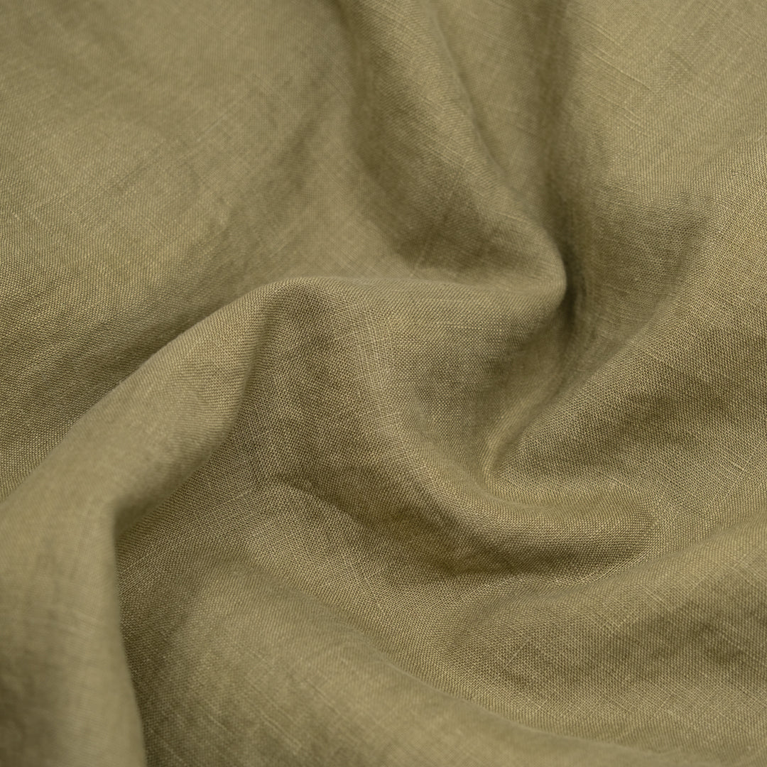 Breezy Lightweight Linen - Thyme | Blackbird Fabrics