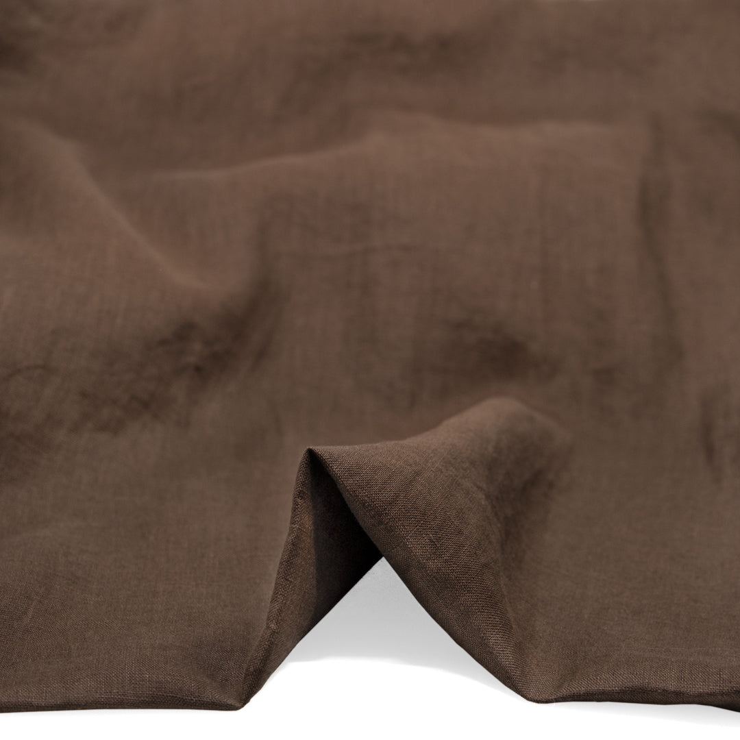 Breezy Lightweight Linen - Mink | Blackbird Fabrics