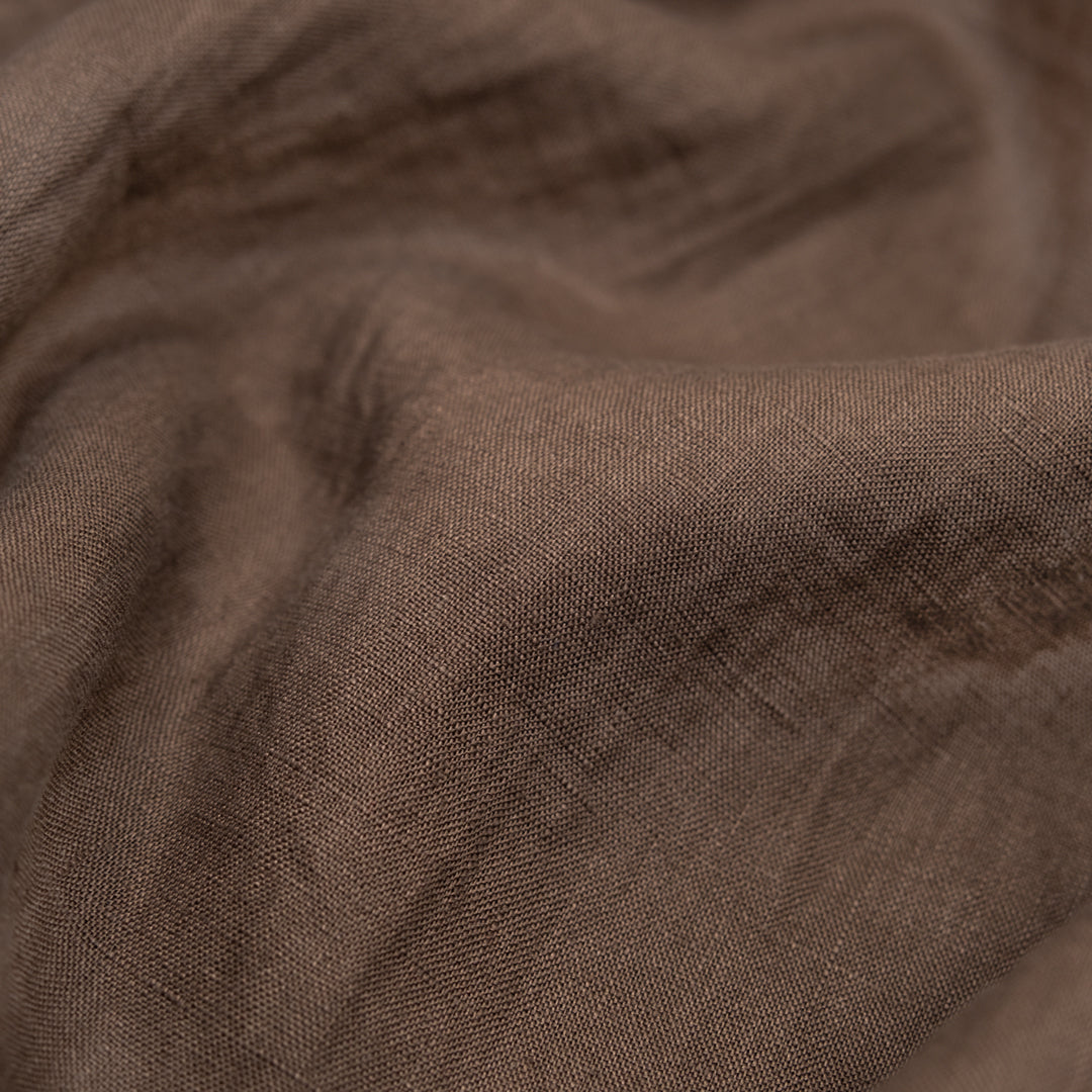 Breezy Lightweight Linen - Mink | Blackbird Fabrics