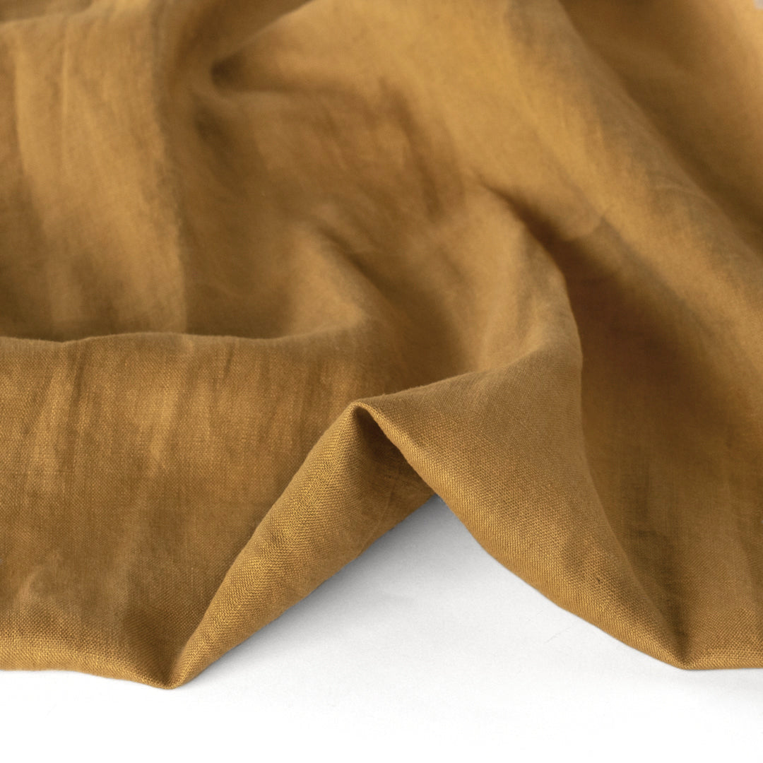 Everyday Linen - Antique Gold | Blackbird Fabrics