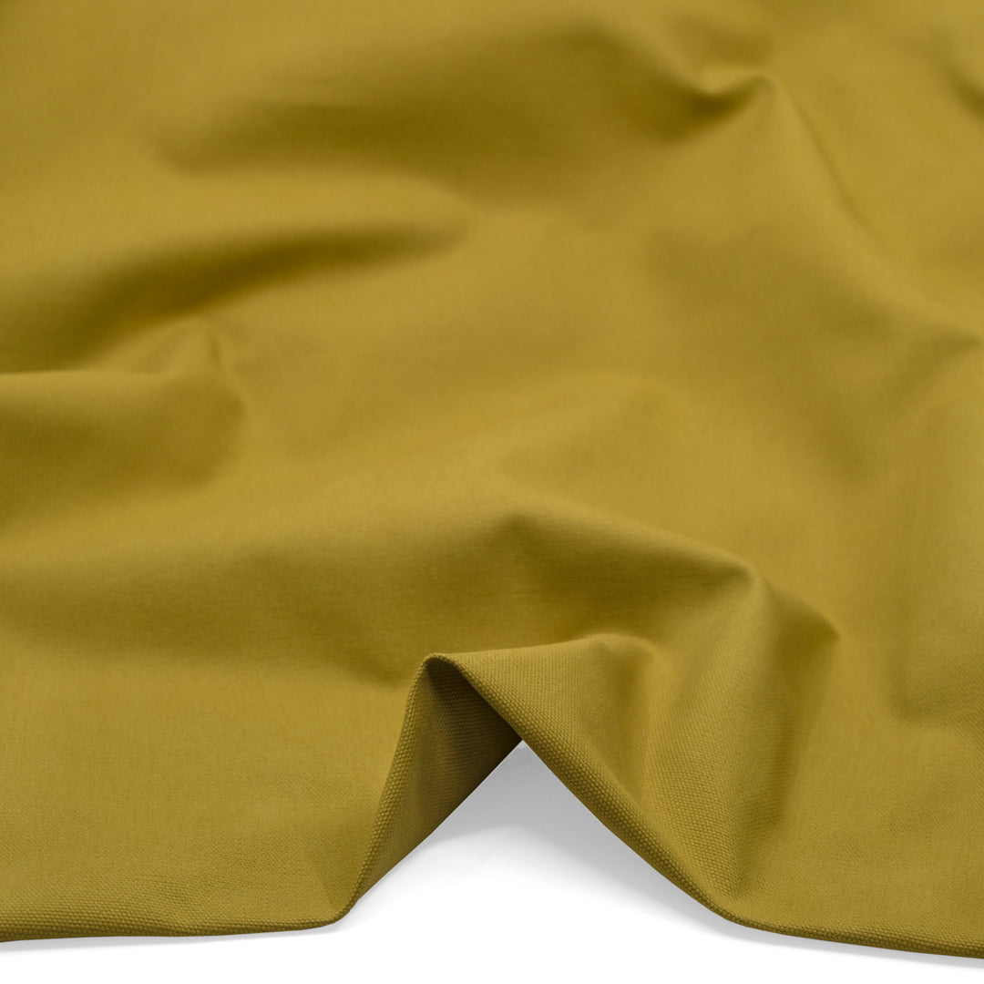 9.5oz Brushed Cotton Canvas - Chartreuse | Blackbird Fabrics