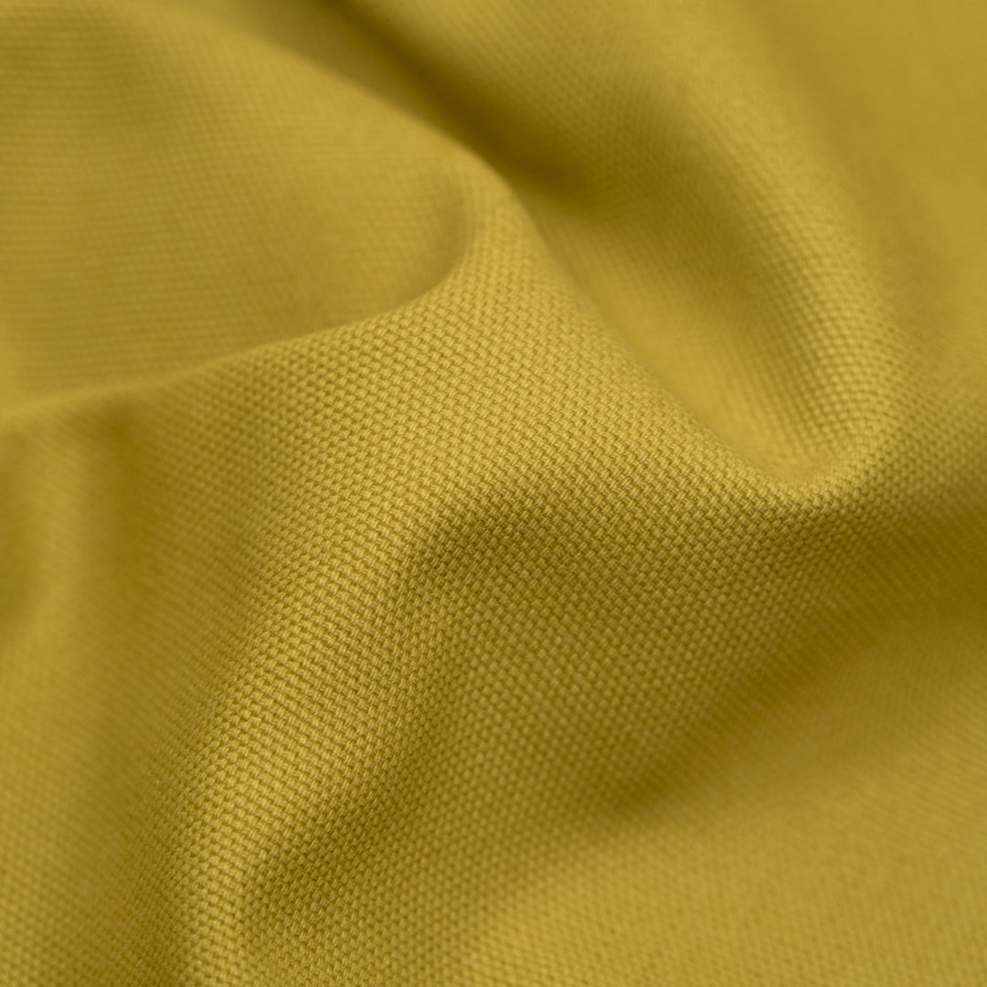 9.5oz Brushed Cotton Canvas - Chartreuse | Blackbird Fabrics