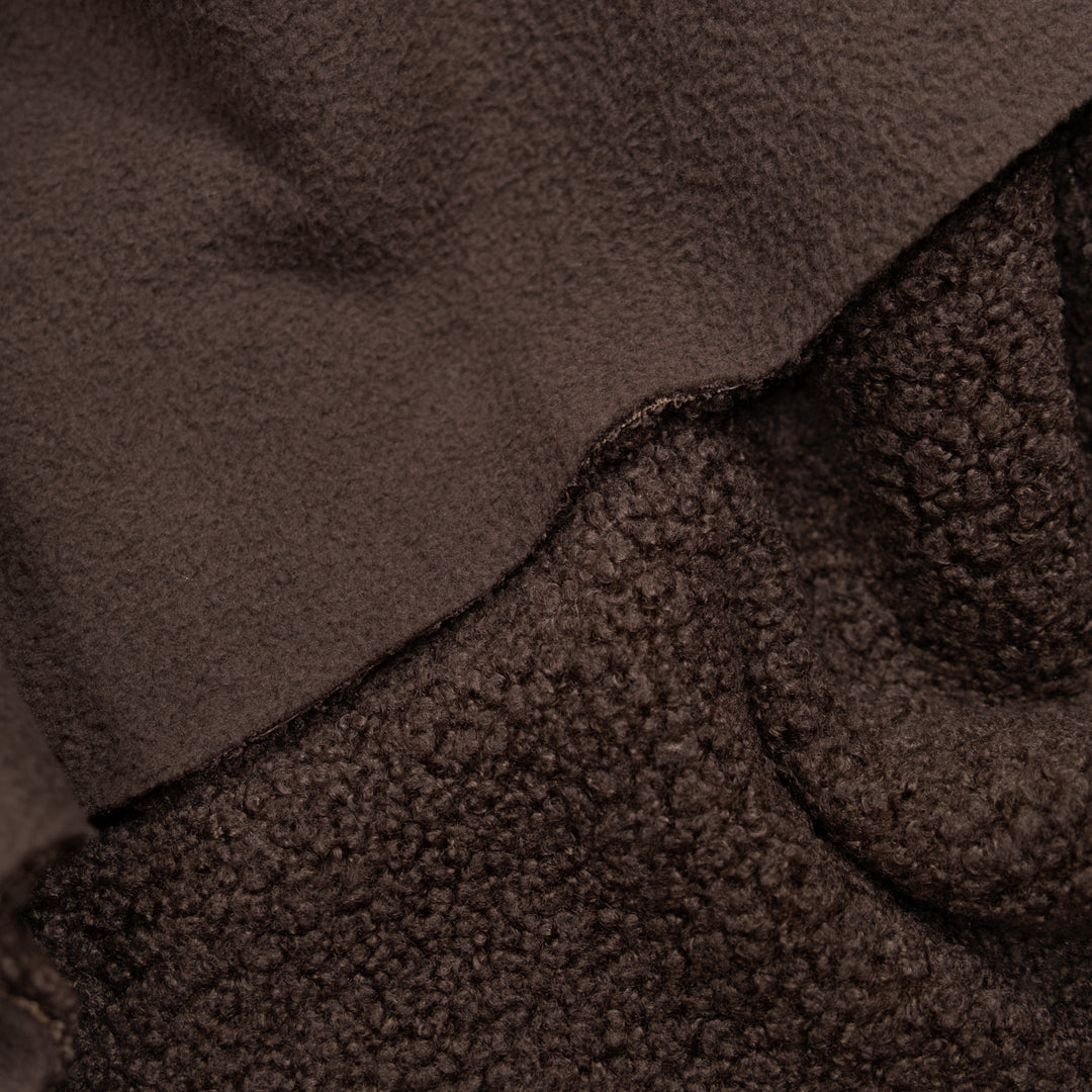 Teddy Fleece - Fudge | Blackbird Fabrics