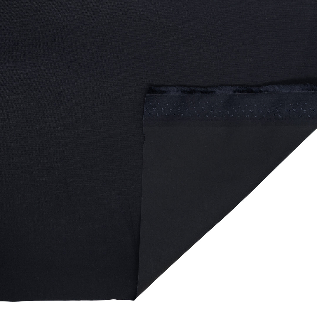 7oz British Millerain Dry Waxed Cotton Poplin - Midnight Blue | Blackbird Fabrics
