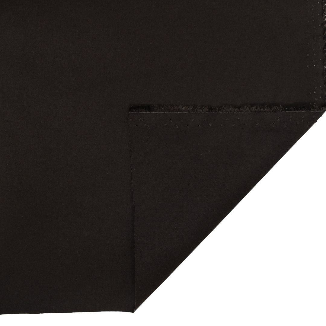 4.5oz Halley Stevenson Dry Waxed Cotton Poplin - Ganache | Blackbird Fabrics