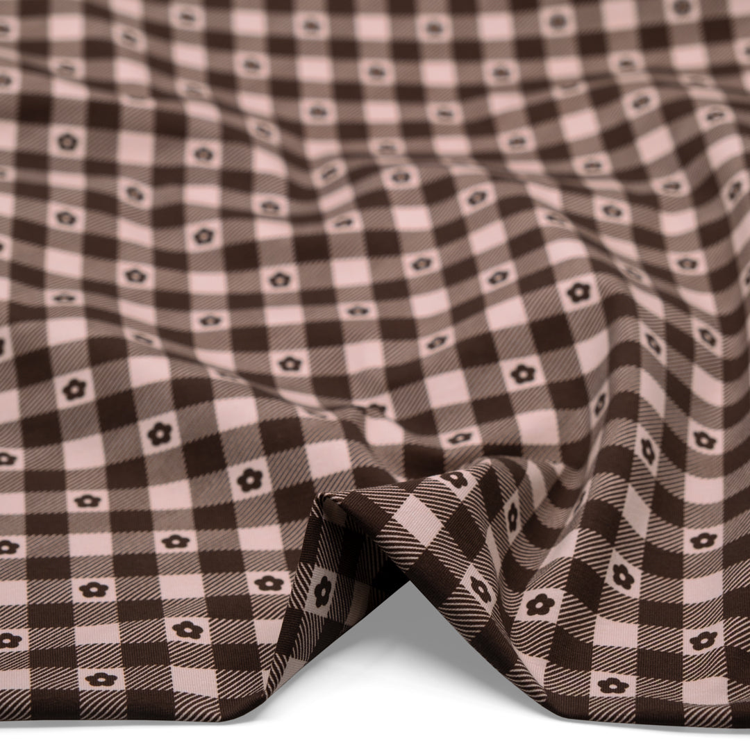 Double Dutch Organic Cotton Jersey - Éclair | Blackbird Fabrics