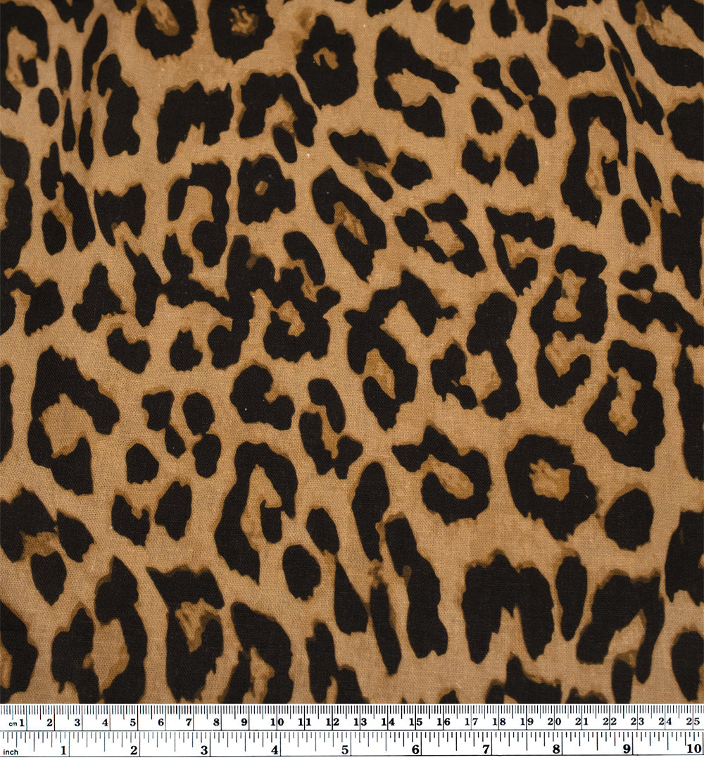 Cool Cat Linen Viscose Blend - Cork | Blackbird Fabrics