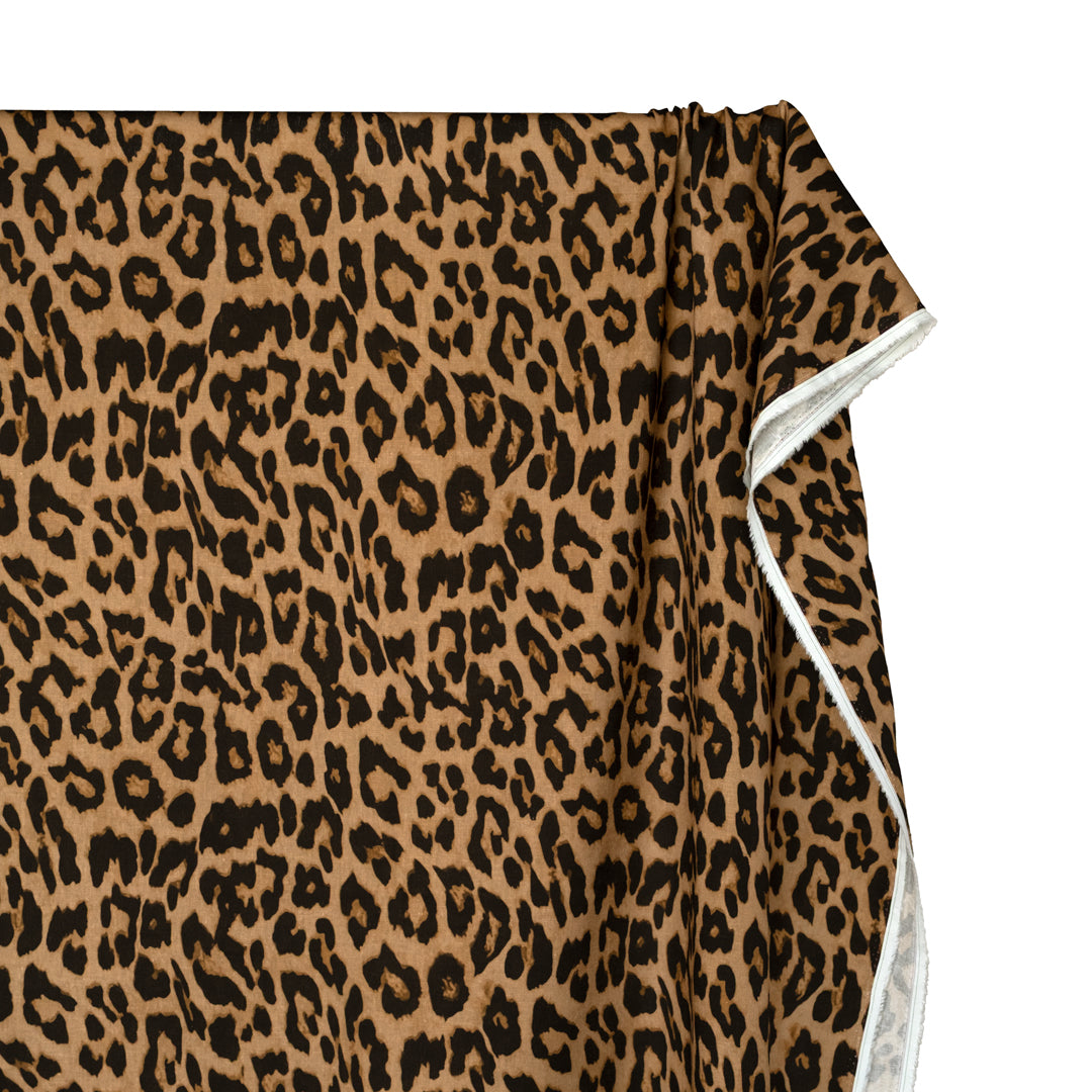 Cool Cat Linen Viscose Blend - Cork | Blackbird Fabrics