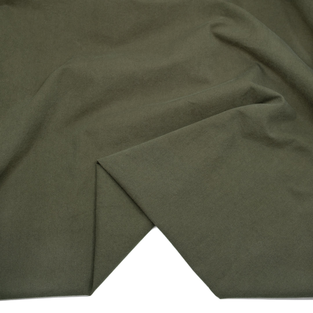 7oz Softened Organic Cotton - Ivy | Blackbird Fabrics