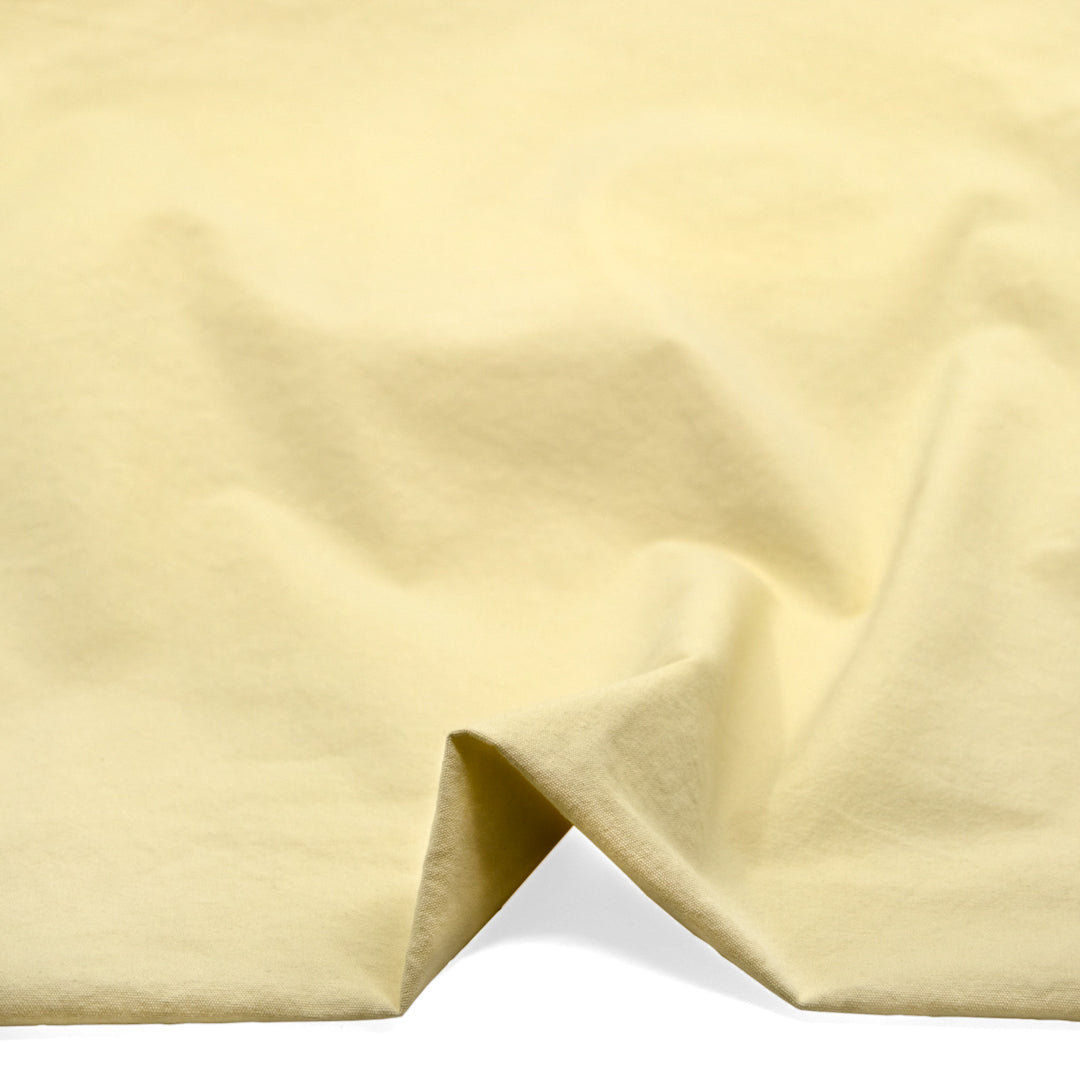 7oz Softened Organic Cotton - Vanilla | Blackbird Fabrics