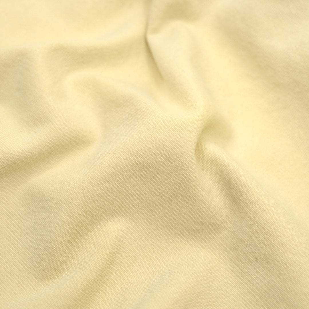 7oz Softened Organic Cotton - Vanilla | Blackbird Fabrics