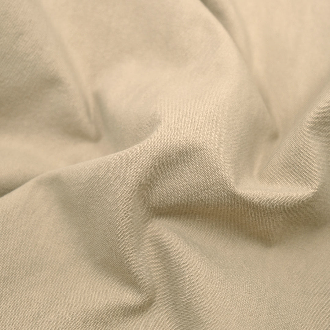 7oz Softened Organic Cotton - Bone | Blackbird Fabrics
