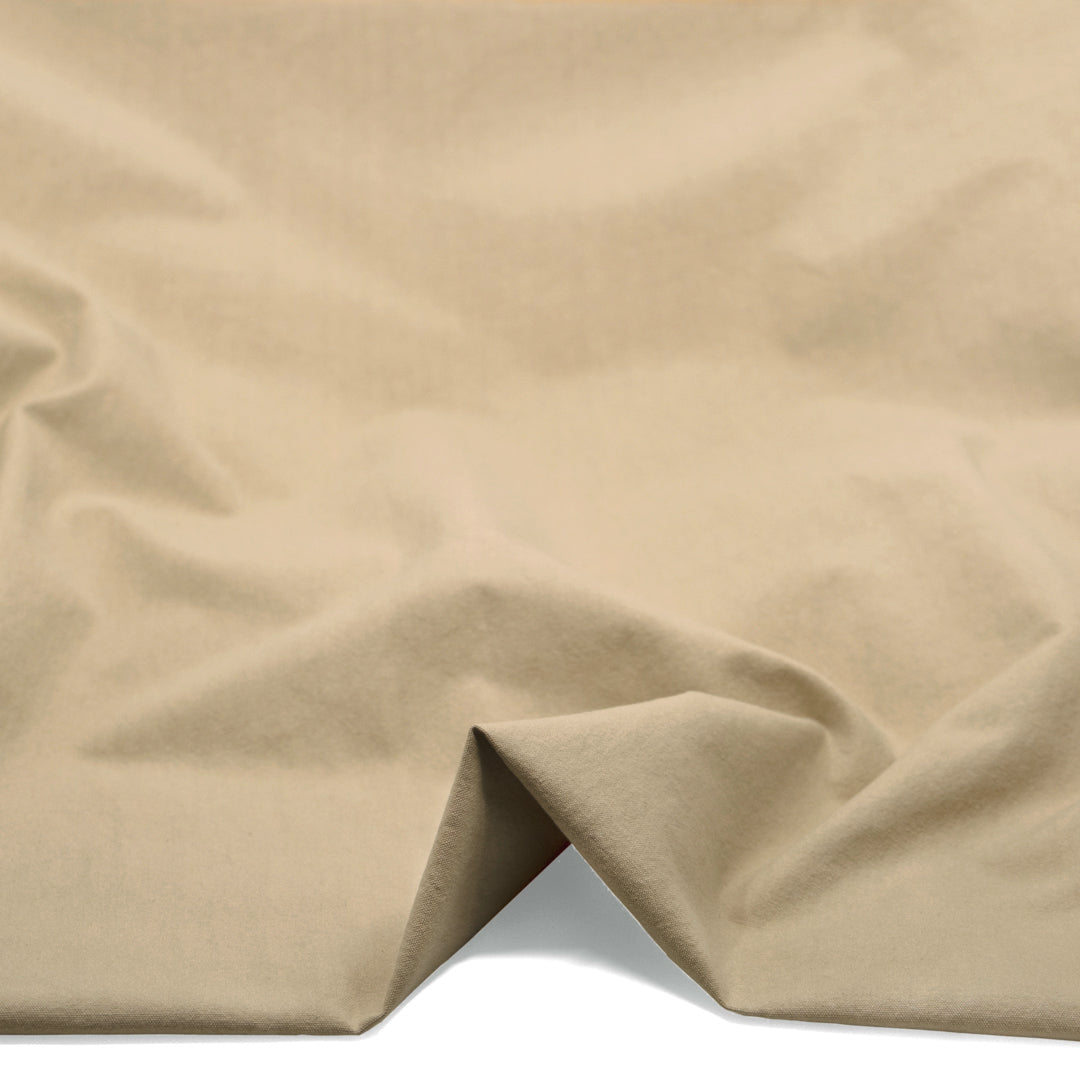 7oz Softened Organic Cotton - Bone | Blackbird Fabrics