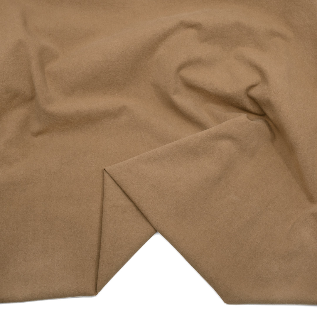 7oz Softened Organic Cotton - Latte | Blackbird Fabrics