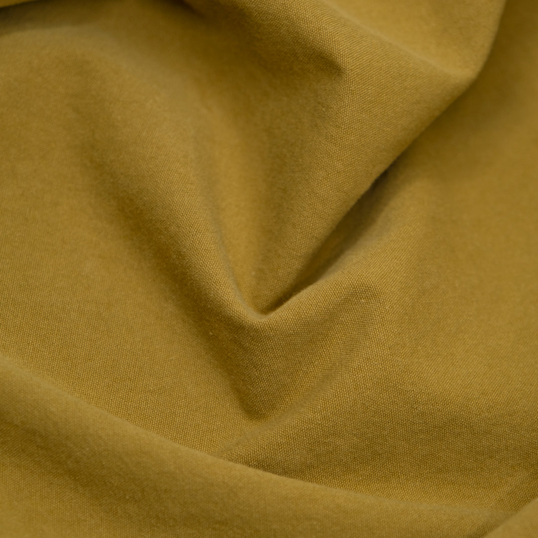 7oz Softened Organic Cotton - Chartreuse | Blackbird Fabrics