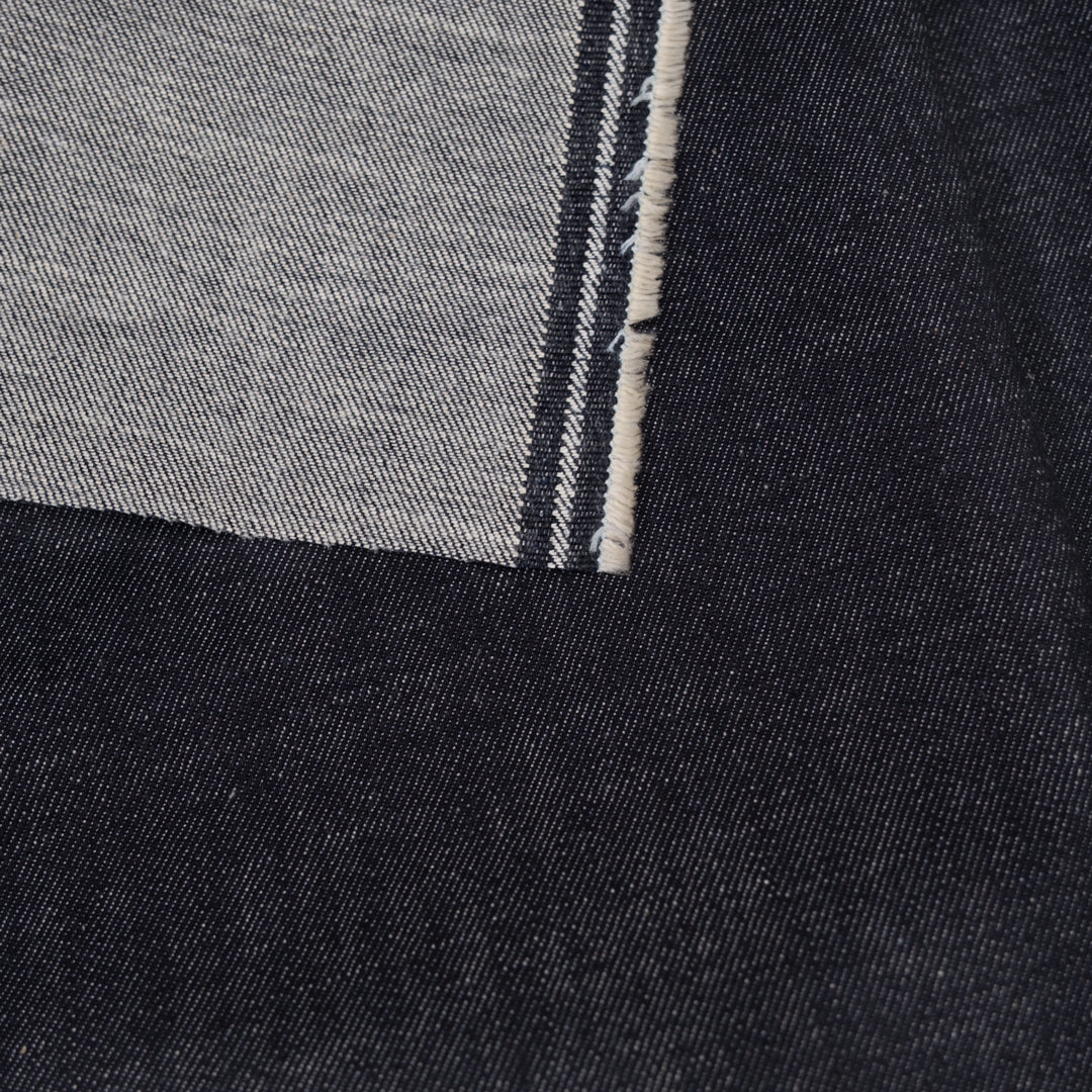 10oz Italian Comfort Stretch Denim - Deep Indigo | Blackbird Fabrics