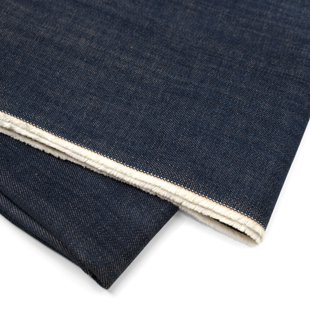 10oz Italian Non-Stretch Denim - Antique Blue | Blackbird Fabrics