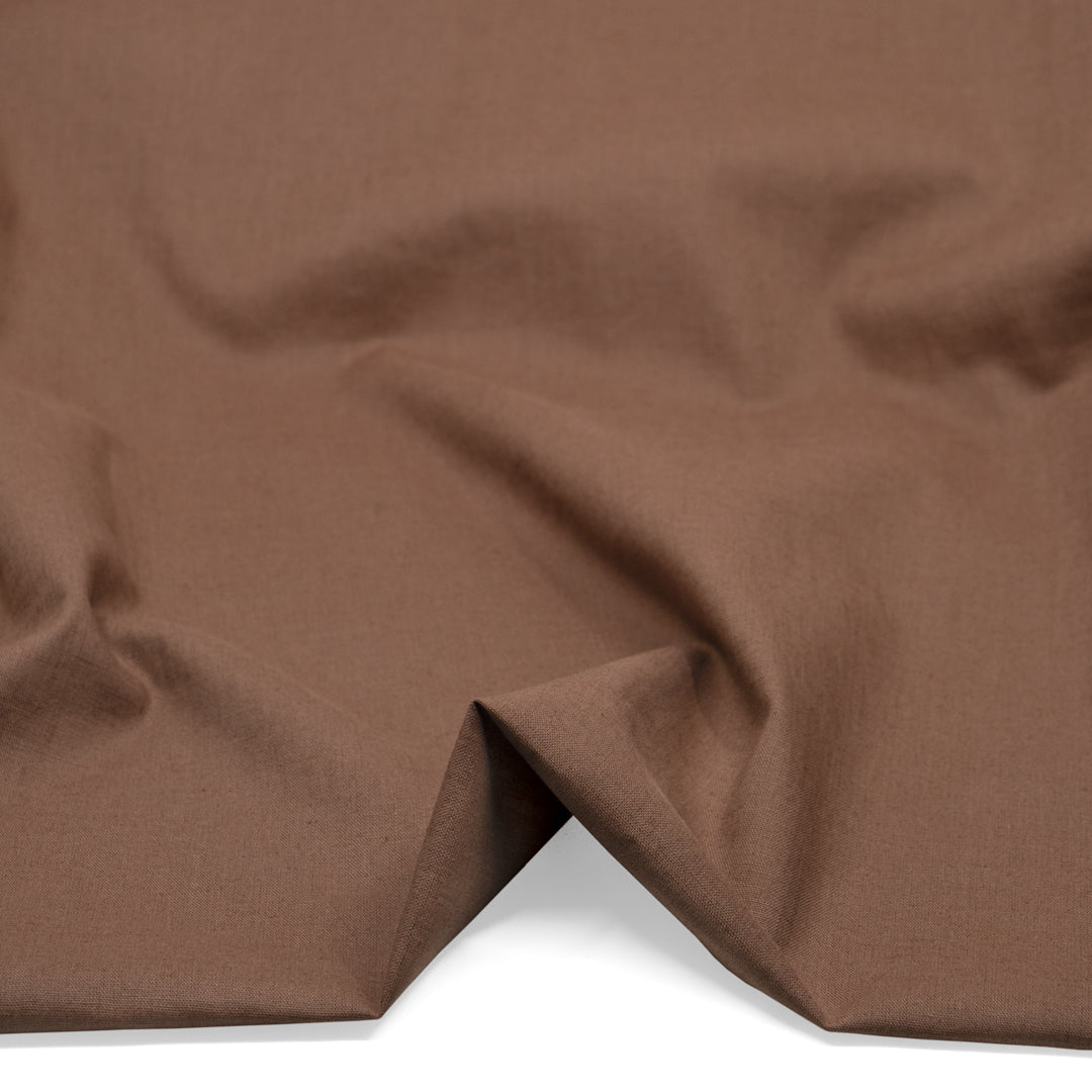 Go-To Cotton Linen Blend - Mouse | Blackbird Fabrics