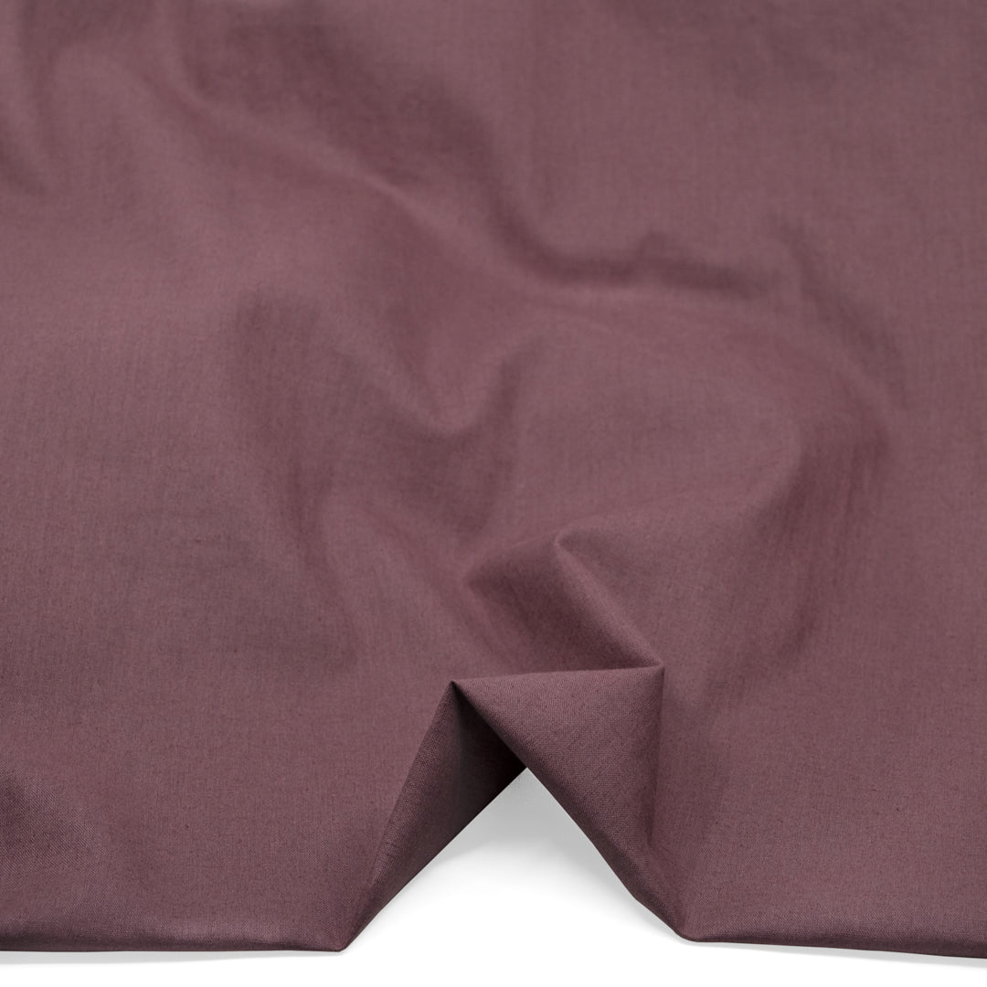 Go-To Cotton Linen Blend - Dusty Mauve | Blackbird Fabrics