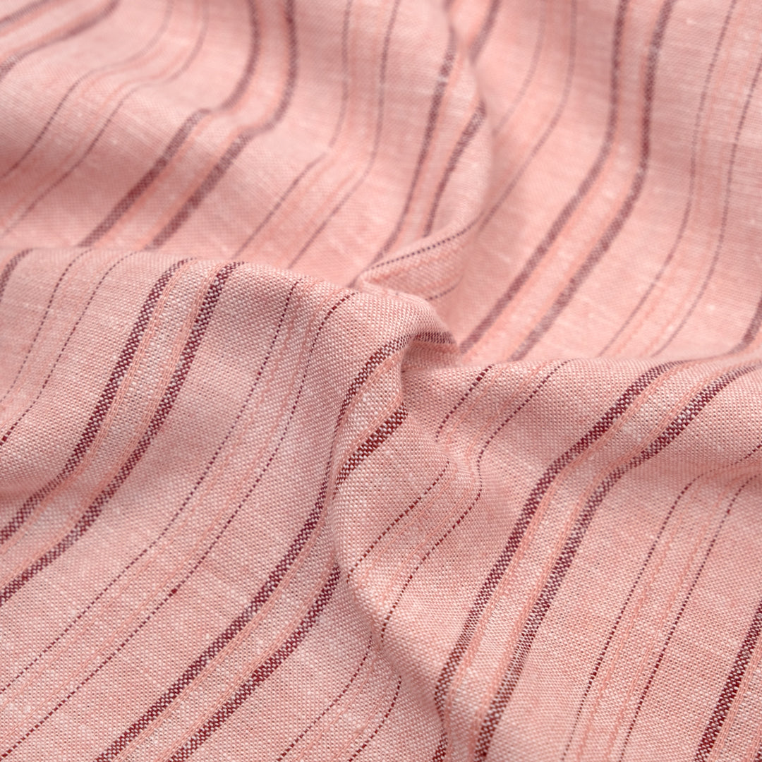 Pillar Stripe Go-To Cotton Linen Blend | Blackbird Fabrics