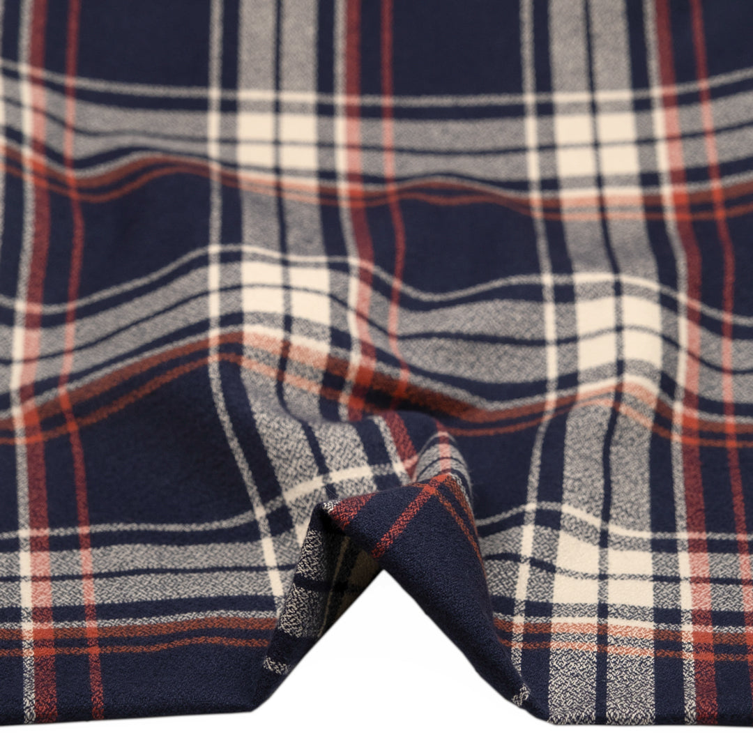 Plaid Cotton Flannel - Nautical | Blackbird Fabrics