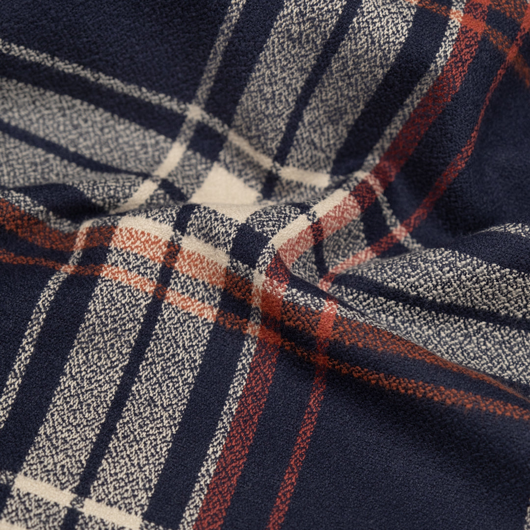Plaid Cotton Flannel - Nautical | Blackbird Fabrics