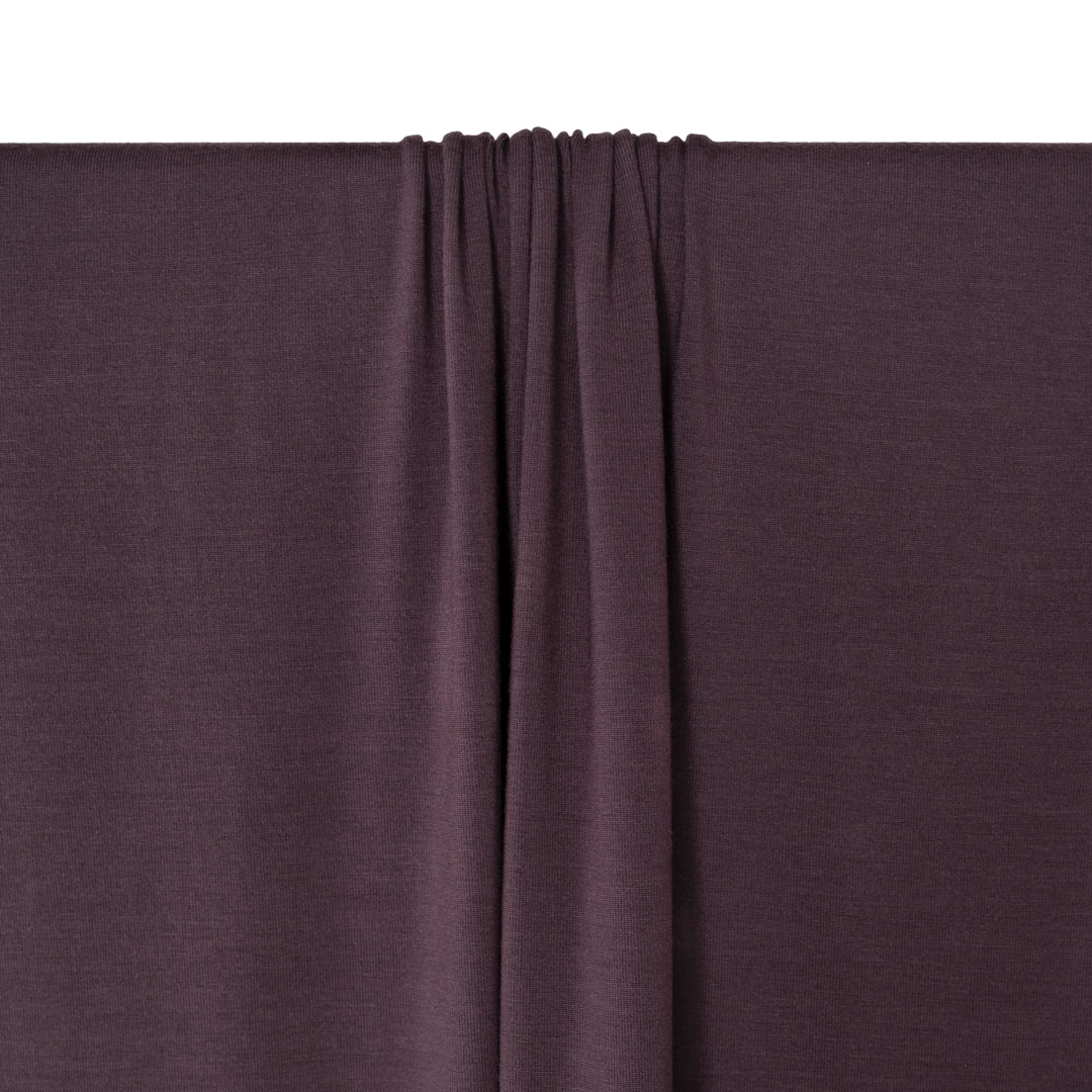 Cloud Lenzing™ Modal Jersey Knit - Prune | Blackbird Fabrics