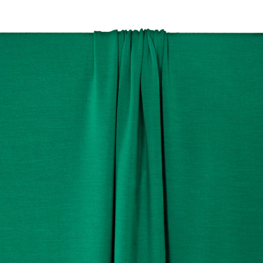 Cloud Lenzing™ Modal Jersey Knit - Viridian | Blackbird Fabrics