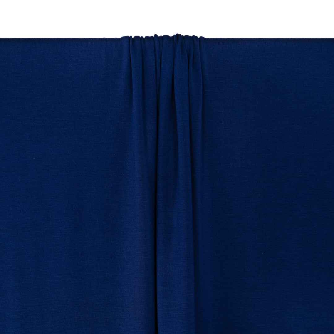 Cloud Lenzing™ Modal Jersey Knit - Indigo | Blackbird Fabrics