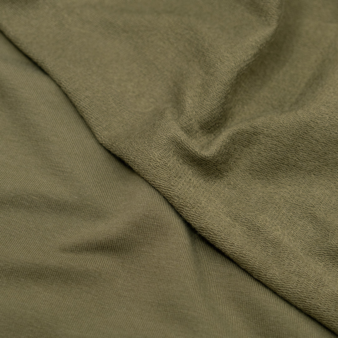 Day Off French Terry - Light Sage | Blackbird Fabrics