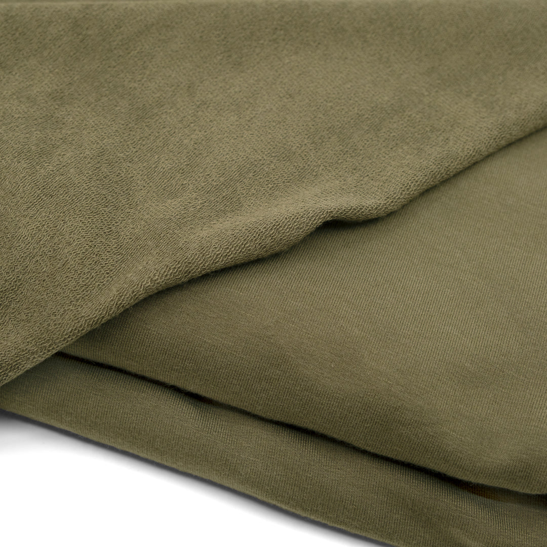 Day Off French Terry - Light Sage | Blackbird Fabrics