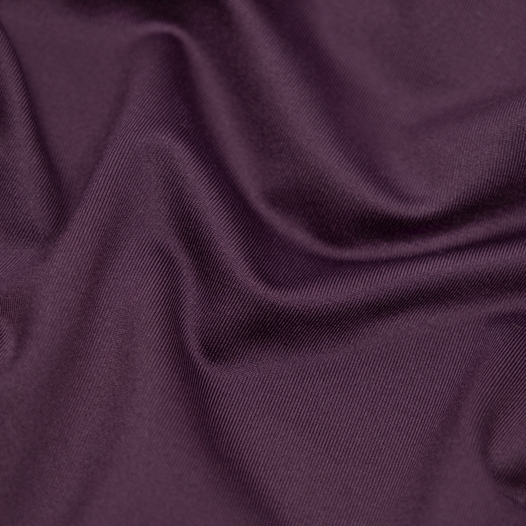 Endurance Recycled Poly Activewear Knit - Deep Currant | Blackbird Fabrics