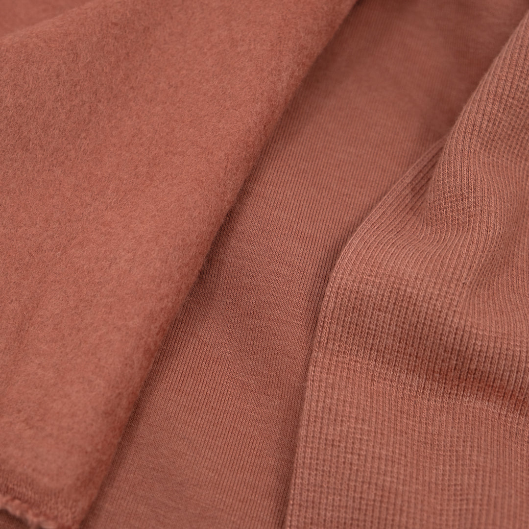 Bamboo & Cotton 2x2 Ribbing - Rosewood| Blackbird Fabrics