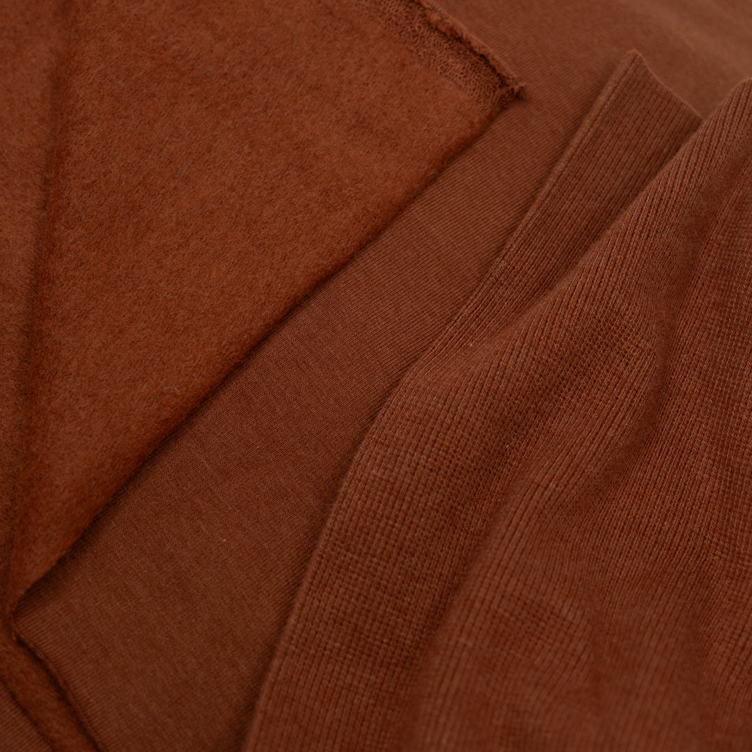 Bamboo & Cotton 2x2 Ribbing - Toffee| Blackbird Fabrics