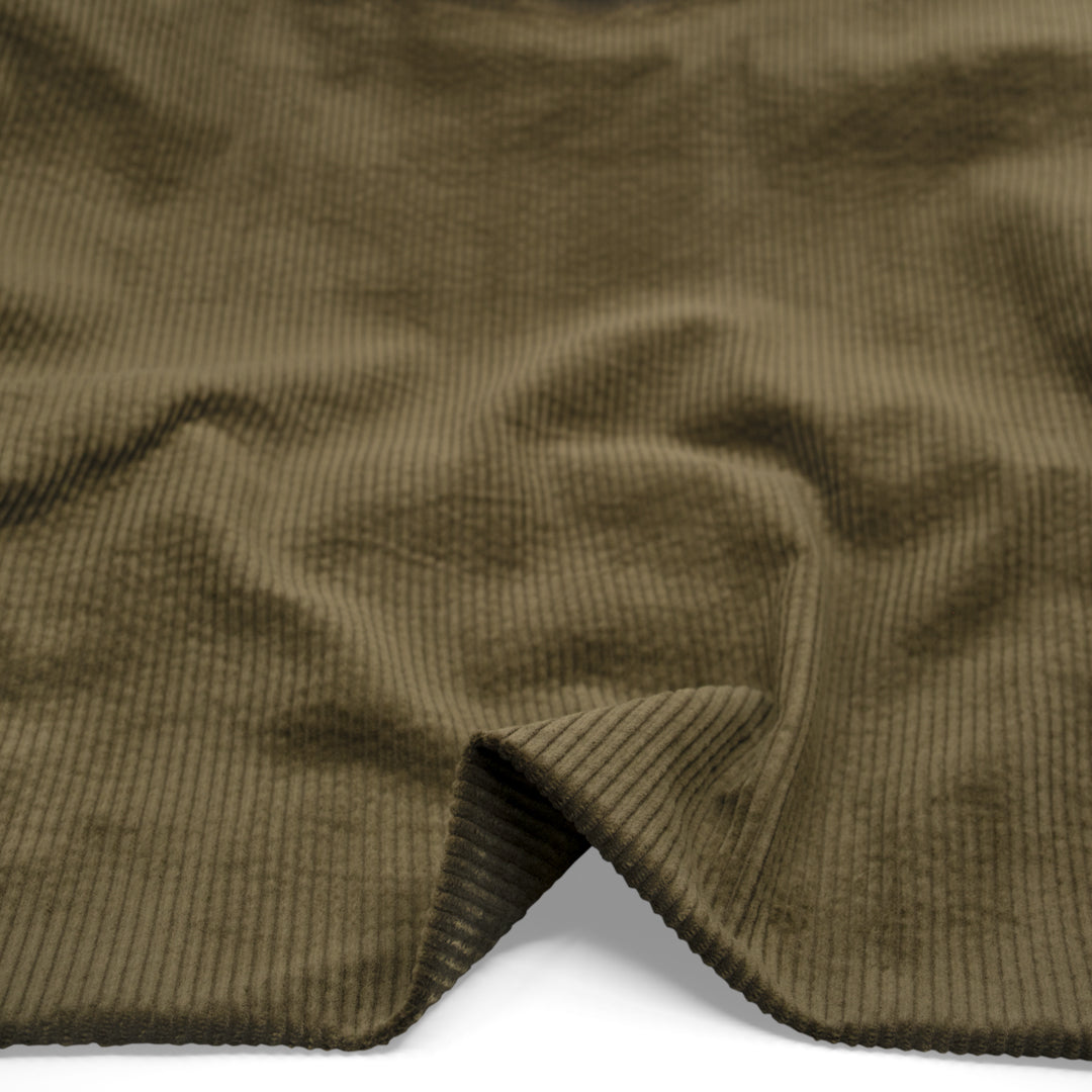 Vintage Wide Wale Cotton Corduroy - Sage | Blackbird Fabrics