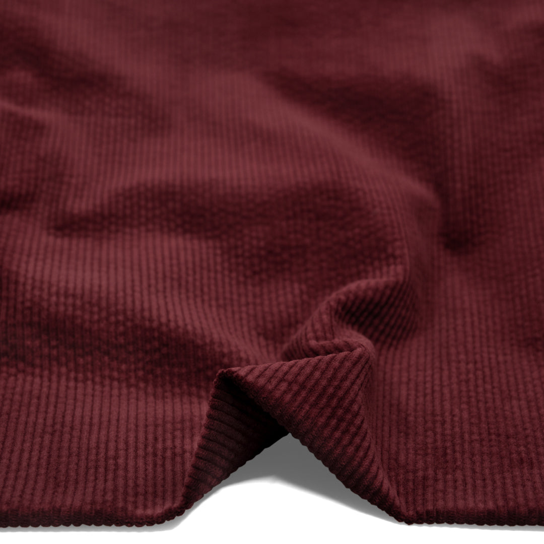 Vintage Wide Wale Cotton Corduroy - Mulberry | Blackbird Fabrics