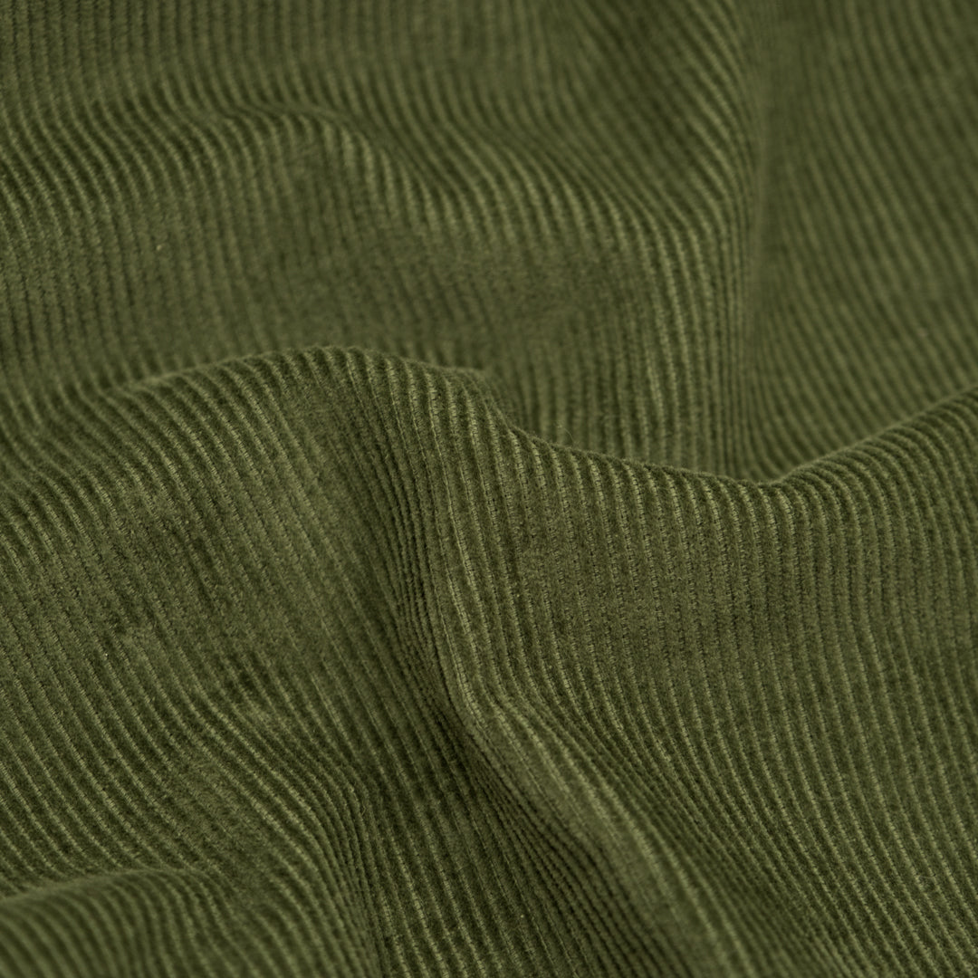 Fine Cotton Corduroy - Dill | Blackbird Fabrics