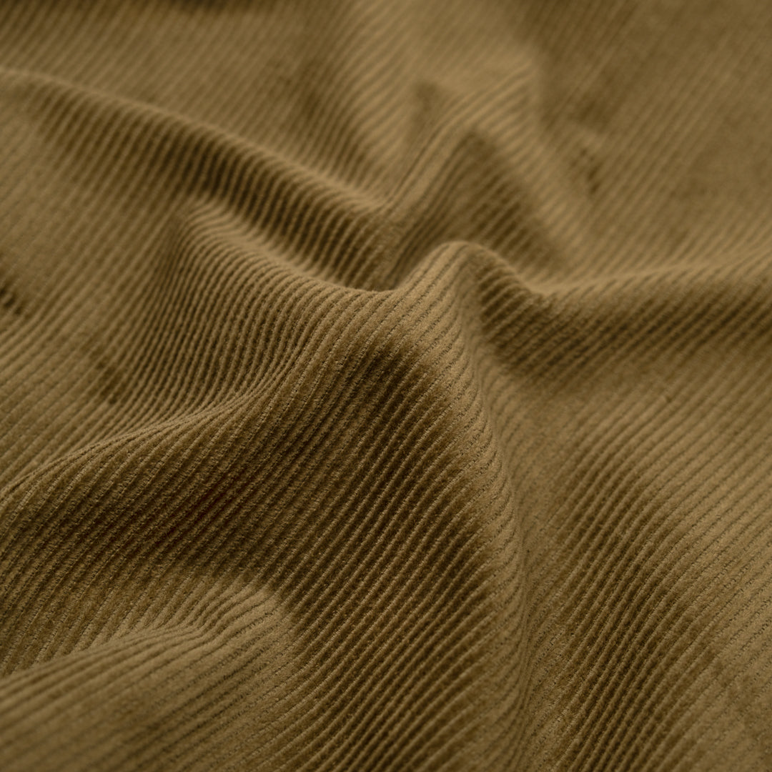 Fine Cotton Corduroy - Seaweed | Blackbird Fabrics